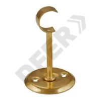 SOPORTE CORTINA BRONCEADO LARGO ABIERTO 1/2 // BC:25