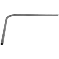 BARRAL ALUMINIO CURVO 0,75 m X 0,75 m "PULIDO" // BC:1