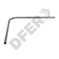 BARRAL ALUMINIO CURVO 0,75 m X 1,75 m "PULIDO" // BC:1