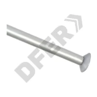 BARRAL ALUMINIO EXTENSIBLE 1.30 A 2,00 m "PULIDO" // BC:1