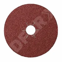 DISCO FIBRA OX. ALUM. AGUJERO. ESTRELLA 115 X 22 G 120 x 5 unidades // BC:1