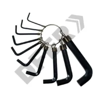 LLAVE ALLEN JUEGO X 10U CORTAS mm NEGRA // BC:1