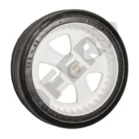 RUEDA PLASTICA CESPED BLANCA 110 mm // BC:4