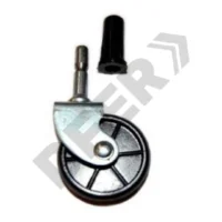 RUEDA LAVARROPA CON BUJE PLASTICO A PRESION  // BC:1