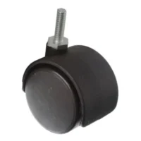 RUEDA MUEBLE 50 mm CON TORNILLO 5/16" // BC:1