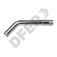 BRAZO DUCHA PLÁSTICO CROMO 1/2" X 1/2" ROSCA GRUESA  // BC:5