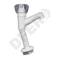 CANILLA PLASTICA LAVATORIO BLANCA // CL-C BC:6