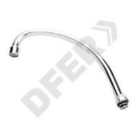 PICO MOVIL DE CANILLA MESADA  INOX. "J" LARGO  // BC:2