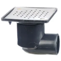 RECEPTACULO DUCHA 8 X 8 REJA INOX A CODO //4803 BC:1