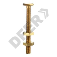 TORNILLO BRONCE 5/32" C/2 TUERCAS P/TAPA FRANKLIN // 4780/50 BC:25