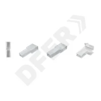 TERMINAL N°58M AISLACION PLASTICA P/ MACHO 6,5 mm X 100U// BC:1