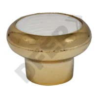 TIRADOR PLASTICO N° 47 ORO-BLANCO // BC:20