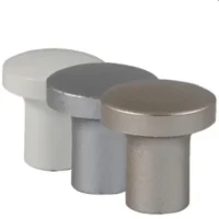 TIRADOR PLASTICO N° 52 PLATA // BC:20