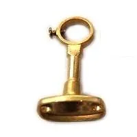 SOPORTE CORTINA ZAMAC CERRADO 5/8 "BRONC. // BC:10