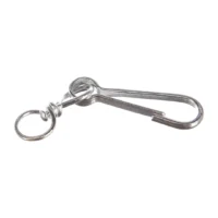MOSQUETON NIQUEL Nº1 76 mm x 10u // BC:1