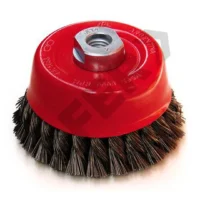 CEPILLO ACERO COPA P/AMOLADORA 125 mm TRENZADO // BC:1