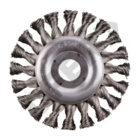 CEPILLO ACERO PLANO P/AMOLADORA 100 mm TRENZADO // BC:1