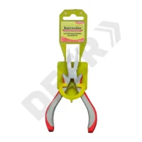 PINZA PUNTA PLANA MINI 4" ROTTWEILER //BC:1