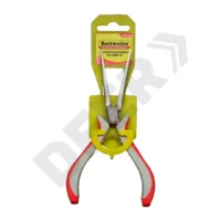 PINZA PUNTA LARGA MINI 4" ROTTWEILER// BC:1