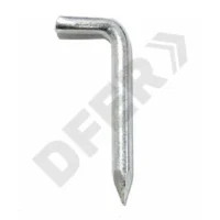 CLAVO A. TEMPLADO ESCUADRA ZINC 2.2 X 30 mm CONCRETO - MAD DURAS - ETC // BC:1