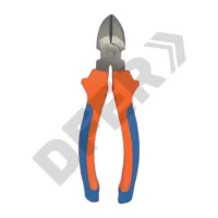 ALICATE CORTE OBLICUO 8" CON MANGO AISLADA  // BC: 1