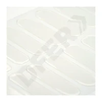 TOPE AUTOADHESIVO RECTANGULAR TRANSPARENTE BLISTER X 24U // BC:1