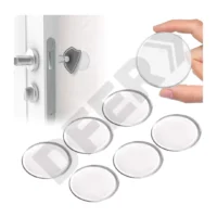 TOPE AUTOADHESIVO REDONDO TRANSPARENTE BLISTER X 24U // BC:1