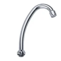 PICO MOVIL DE CANILLA  MESADA  INOX. "J" CORTO // BC:2