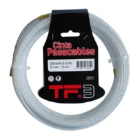 CINTA PASACABLE ACERO PUNTA METALICA 15 m // BC:1