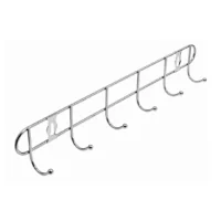 PERCHERO COCINA CROMADO METAL 6 GANCHOS // BC:6