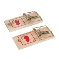 TRAMPERA GRANDE MADERA PARA LAUCHAS (6 X 12CM) BOLSA X 2U // BC:5