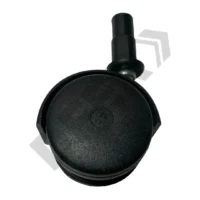 RUEDA MUEBLE TV 45 mm CON BUJE PLASTICO // BC:1