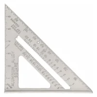 ESCUADRA ALUMINIO CON SOMBRERO 7" // BC:2