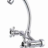 CANILLA MEZCLADORA METAL PARED PICO "J"  // BC:1