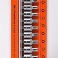 JUEGO DE TUBOS TORX HEMBRA 1/4'' - 3/8'' X 11 PCS (T4 A T16 Y ADAPTADOR) // BC:1