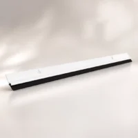 ZOCALO ALUMINIO BLANCO PARA PUERTAS 0,9 m LIVIANO // BC:6