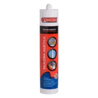 SELLADOR SILICONA ACETICO X280ML TRANSPARENTE TACSA // BC:6